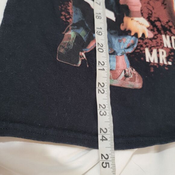 Chucky Childs Play Womens Top Size Small Graphic T Shirt Black Horror 80S Movie - Picture 5 of 6